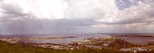 View of Duluth from Enger Tower